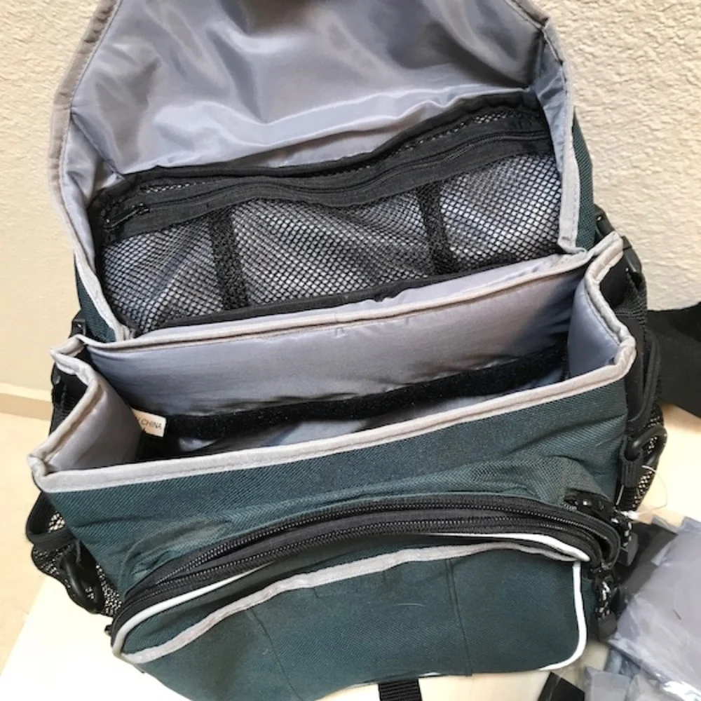 Adorama Sling Camera Bag. Large, W/ waist and sling strap. Multiple pockets, NEW